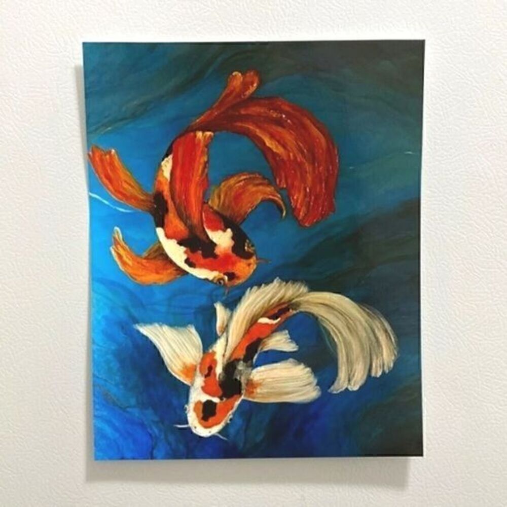 Color Print Koi 